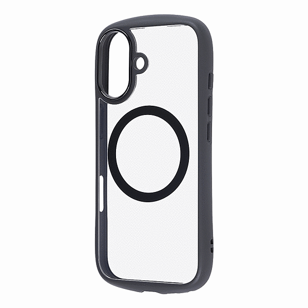 ガラス パッフル レンズガード マグネット ブラック