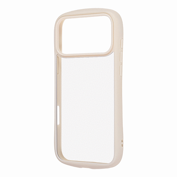 ハイブリッド パッフル レンズガード ミルクホワイト