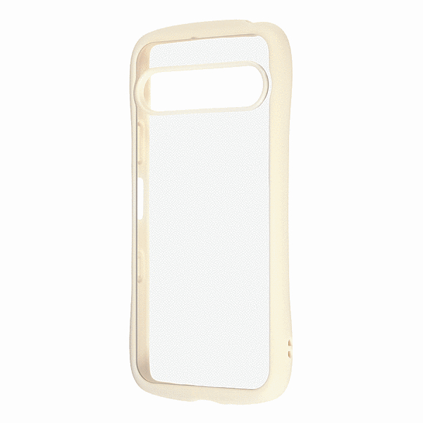 耐衝撃 バンパー ハイブリッドケース/ミルクホワイト