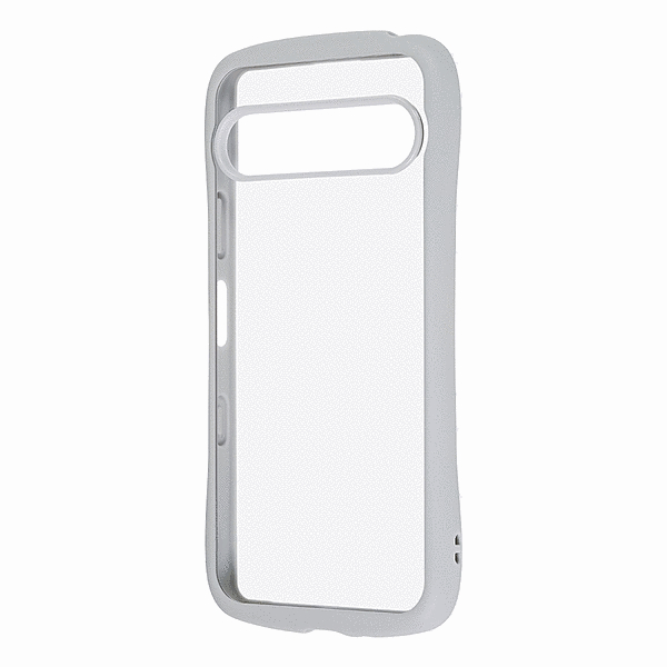 耐衝撃 バンパー ハイブリッドケース/グレー