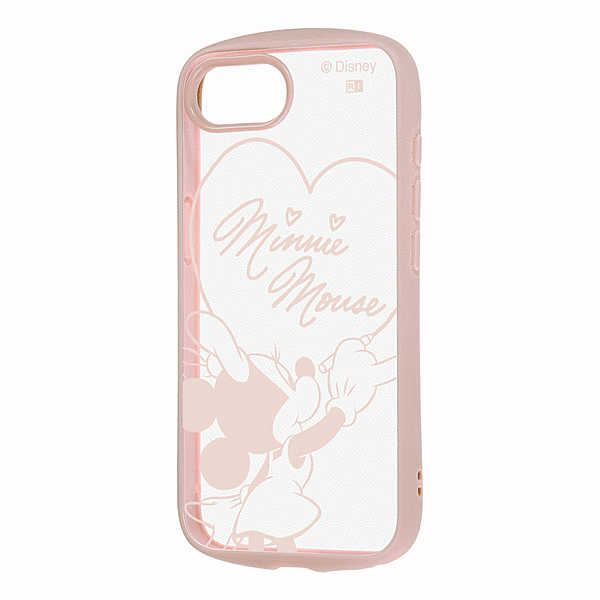 Puffull 衝撃吸収 バンパー ハイブリッドケース/ミニーマウスサイン