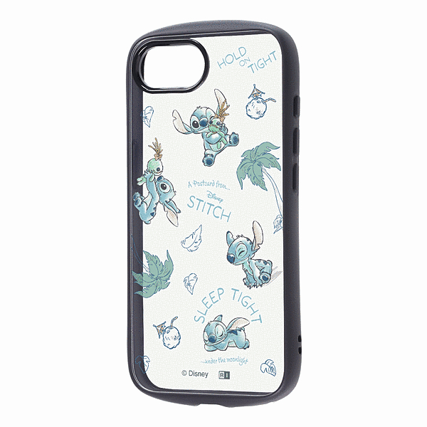 Puffull 衝撃吸収 バンパー ハイブリッドケース/いろんなスティッチ2