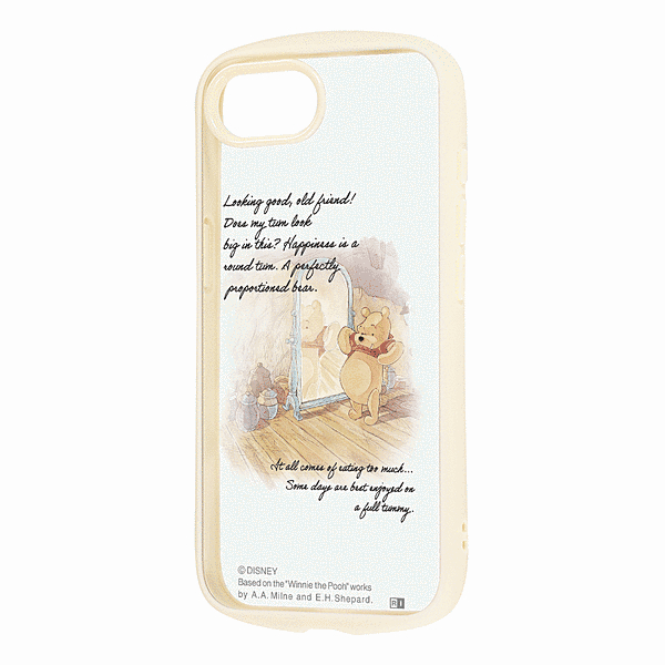 Puffull 衝撃吸収 バンパー ハイブリッドケース/プー_丸いおなか