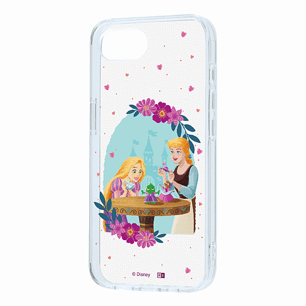 耐衝撃 ハイブリッドケース/ラプンツェルとシンデレラ