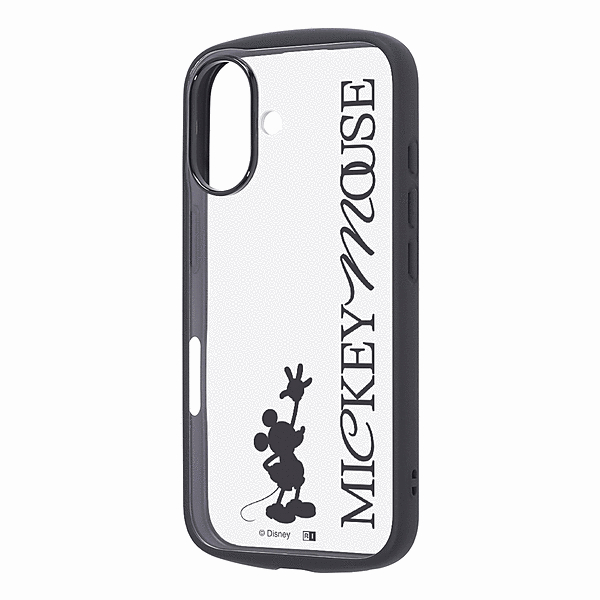 Puffull 衝撃吸収 バンパー ハイブリッドケース/ミッキーマウス