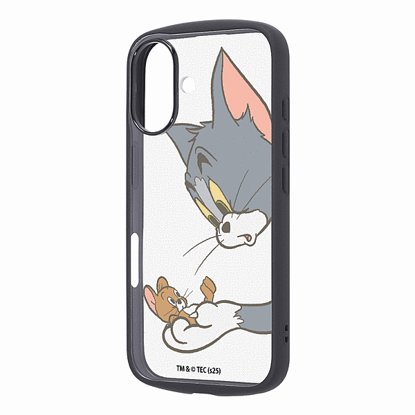 Puffull 衝撃吸収 バンパー ハイブリッドケース/トムとジェリー/キャッチ_3