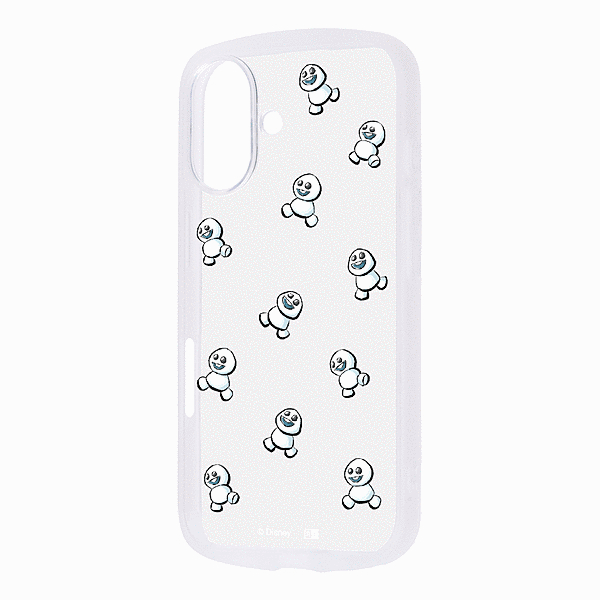 Puffull 衝撃吸収 バンパー ハイブリッドケース/アナと雪の女王/スノーギース