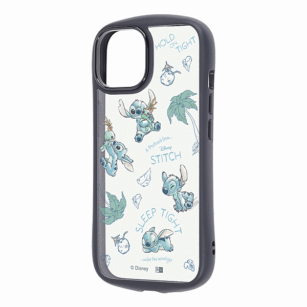 Puffull 衝撃吸収 バンパー ハイブリッドケース/いろんなスティッチ2