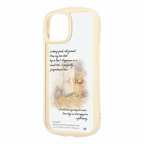 Puffull 衝撃吸収 バンパー ハイブリッドケース/プー_丸いおなか