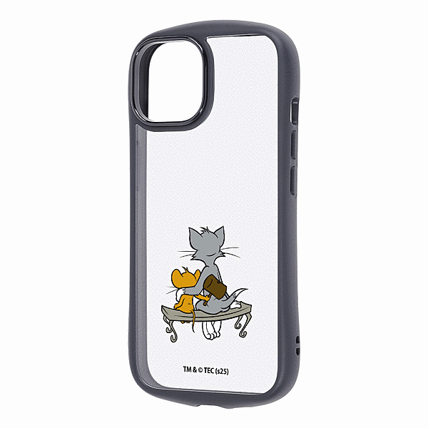 Puffull 衝撃吸収 バンパー ハイブリッドケース/トムとジェリー/ハンマー_4