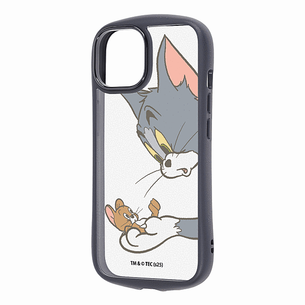 Puffull 衝撃吸収 バンパー ハイブリッドケース/トムとジェリー/キャッチ_3
