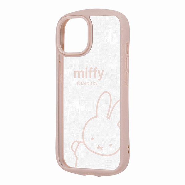 Puffull 衝撃吸収 バンパー ハイブリッドケース/ミッフィー