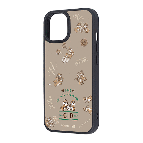 maru 衝撃吸収 バンパー ハイブリッドケース/チップ&デール_ベストフレンズ