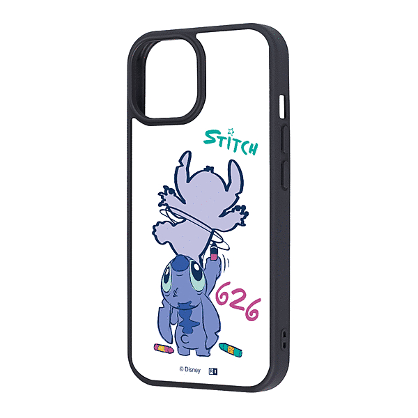 maru 衝撃吸収 バンパー ハイブリッドケース/スティッチ_お絵描き