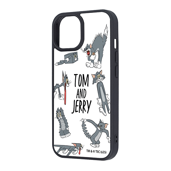 maru 衝撃吸収 バンパー ハイブリッドケース/トムとジェリー/おかしなトム2