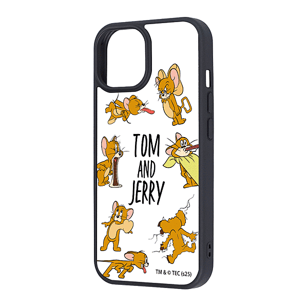 maru 衝撃吸収 バンパー ハイブリッドケース/トムとジェリー/おかしなジェリー2