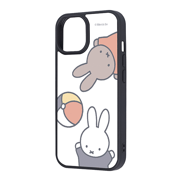 maru 衝撃吸収 バンパー ハイブリッドケース/ミッフィー/ミッフィーとメラニー