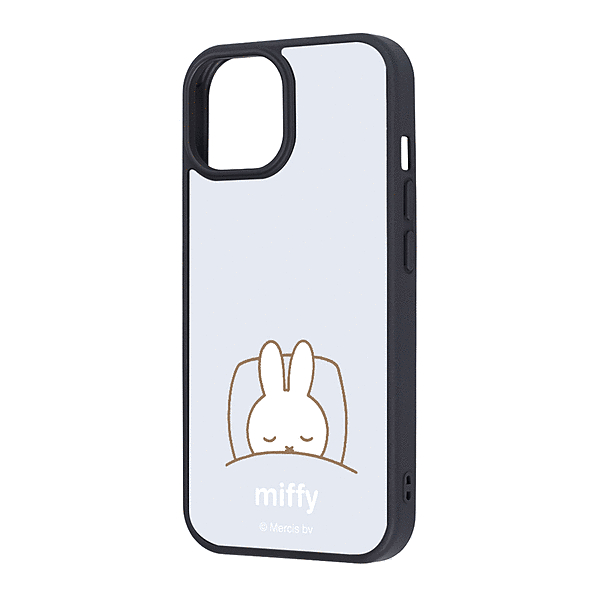 maru 衝撃吸収 バンパー ハイブリッドケース/ミッフィー_おやすみ