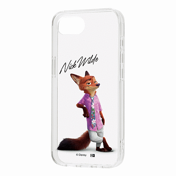 耐衝撃 ハイブリッドケース/ズートピア/ニック・ワイルド4