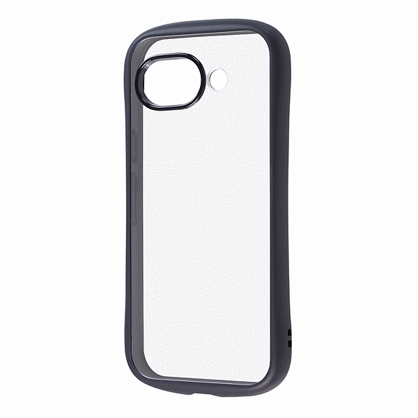 ハイブリッド タフケース+レンズガードリング ブラック