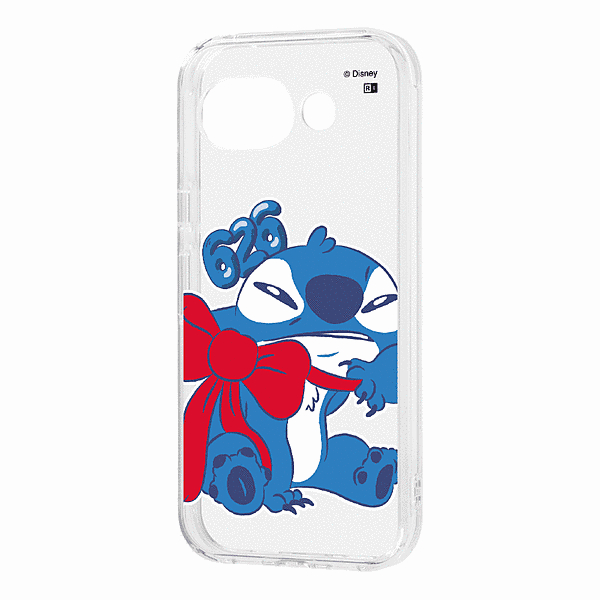 ハイブリッドケース スティッチ_リボン