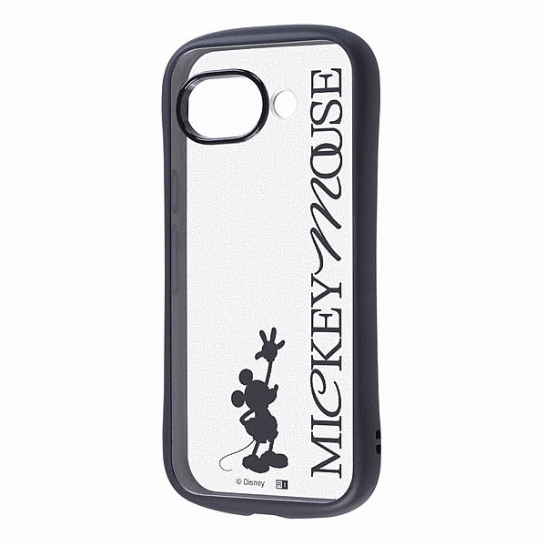 ハイブリッドケース ミッキーマウス_シルエット_B
