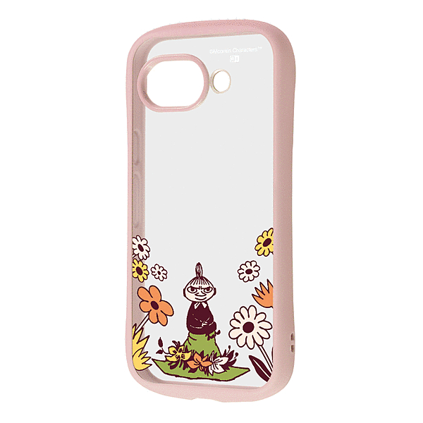 ハイブリッドケース ムーミン/リトルミイ&お花4