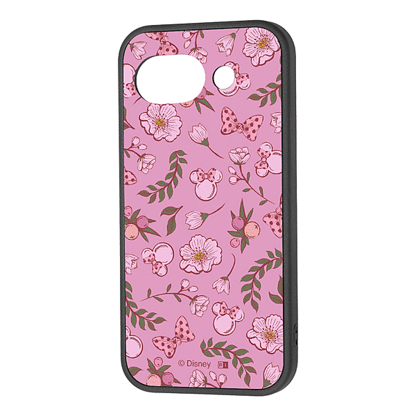 ハイブリッドケース ミニーマウス_サクラピンク