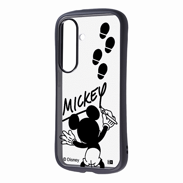 ハイブリッドケース ミッキーマウスサイン