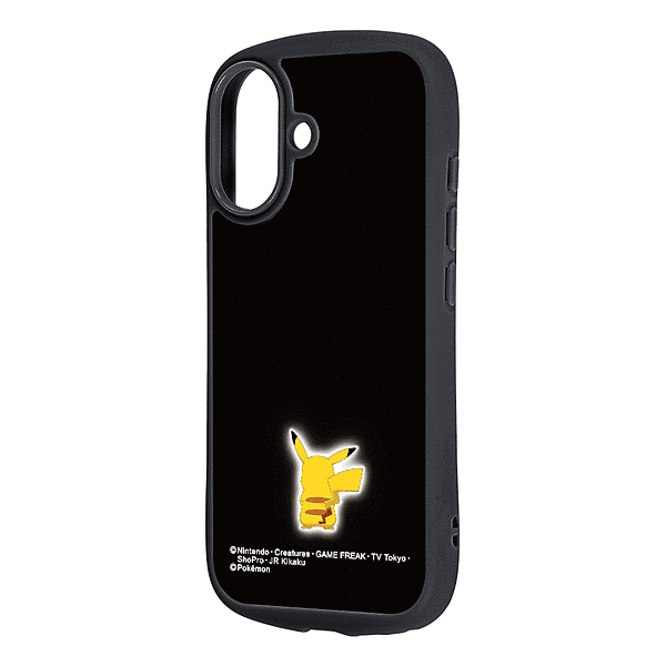 ハイブリッドケース ポケットモンスター/ピカチュウ_シルエット3