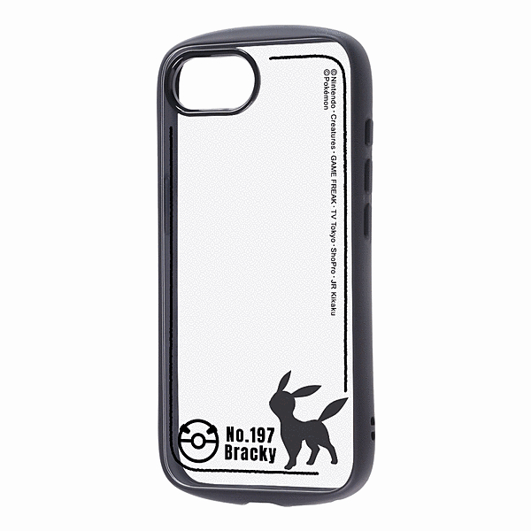 ハイブリッドケース ポケットモンスター/ブラッキー_シルエット