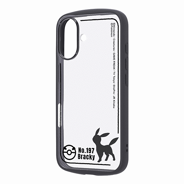 ハイブリッドケース ポケットモンスター/ブラッキー_シルエット