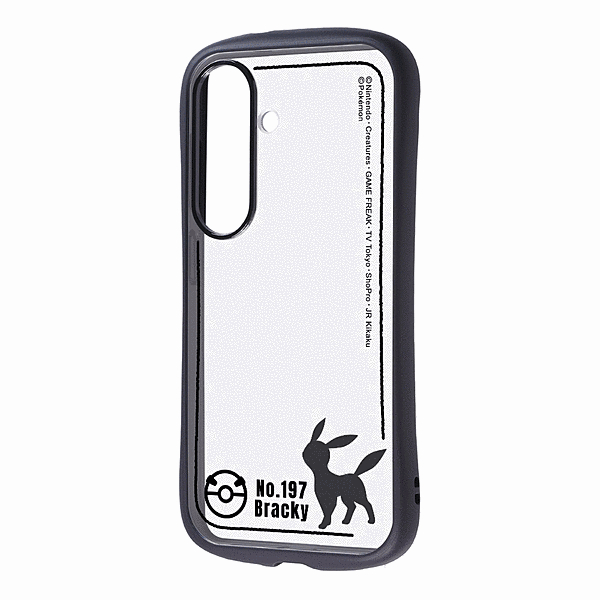 ハイブリッドケース ポケットモンスター/ブラッキー_シルエット