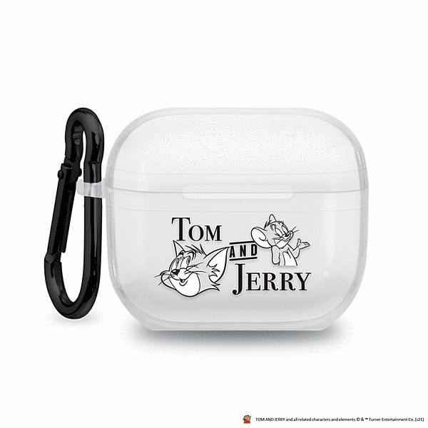 抗菌ソフトケース トムとジェリー/モノトーン