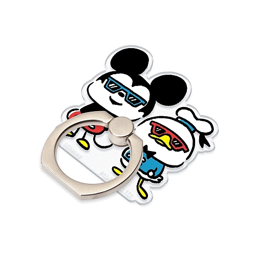 カナヘイ画 クリアリングホルダー/ミッキーマウス