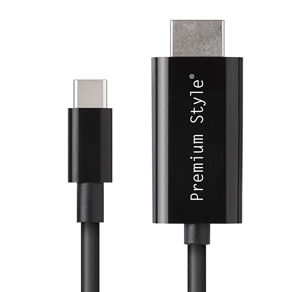 USB TYPE-C HDMIミラーリングケーブル 2m/ブラック
