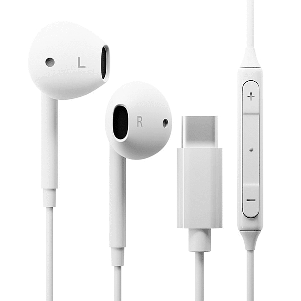 USB Type-C ステレオイヤホン  ホワイト