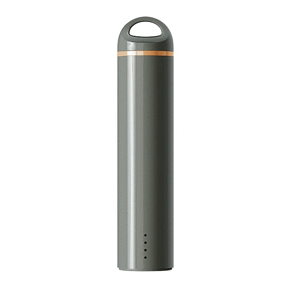 スティック型モバイルバッテリー 3000mAh/グレー