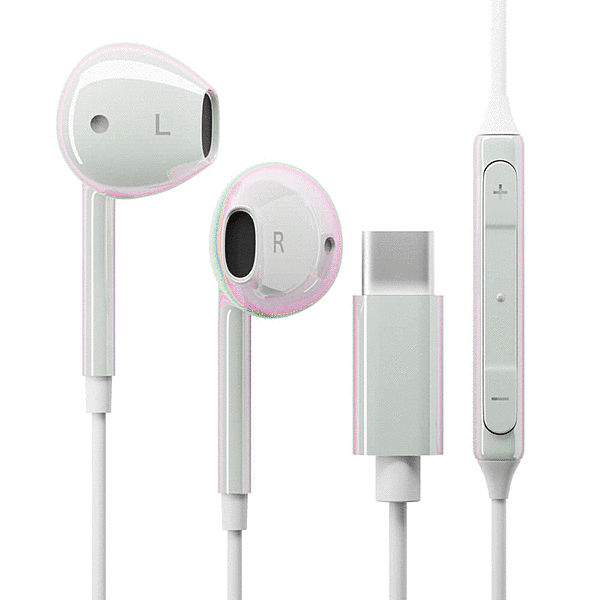 USB Type-C ステレオイヤホン/ホワイト