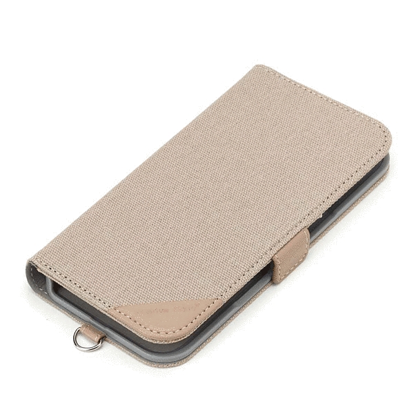 フリップカバー キャンバス ベージュ