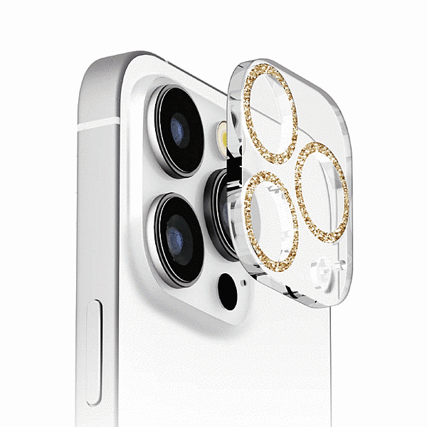 カメラフルプロテクター/ラメピンクゴールド