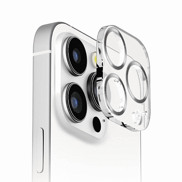 カメラフルプロテクター/クリア/シルバー