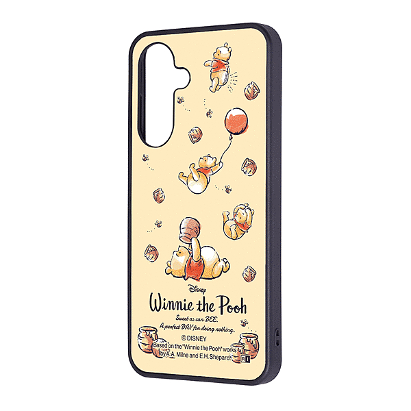 maru 衝撃吸収 バンパー ハイブリッドケース/プーさんとはちみつ