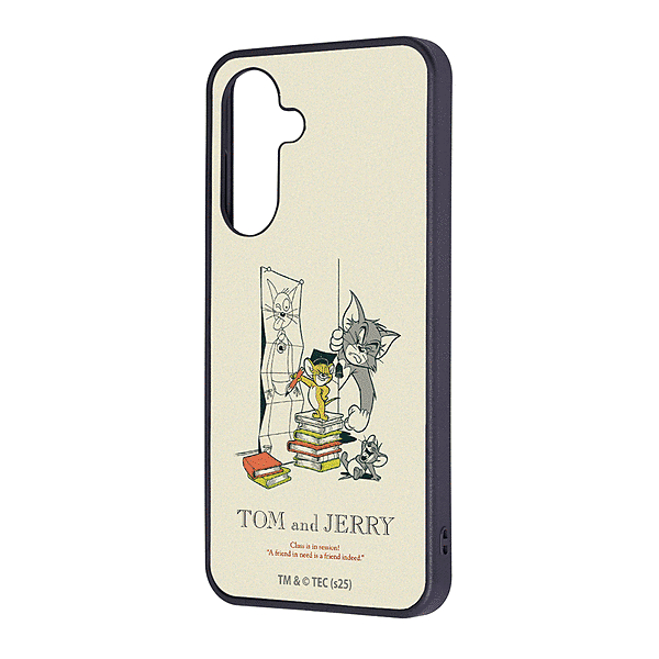 maru 衝撃吸収 バンパー ハイブリッドケース/トムとジェリー_授業