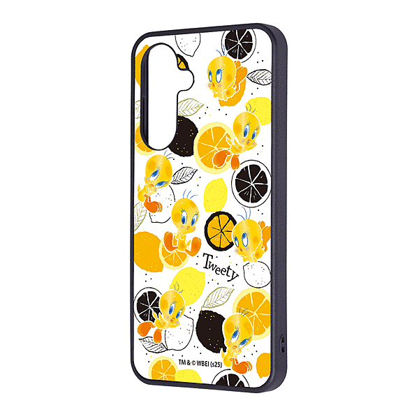 maru 衝撃吸収 バンパー ハイブリッドケース/トゥイーティー_総柄