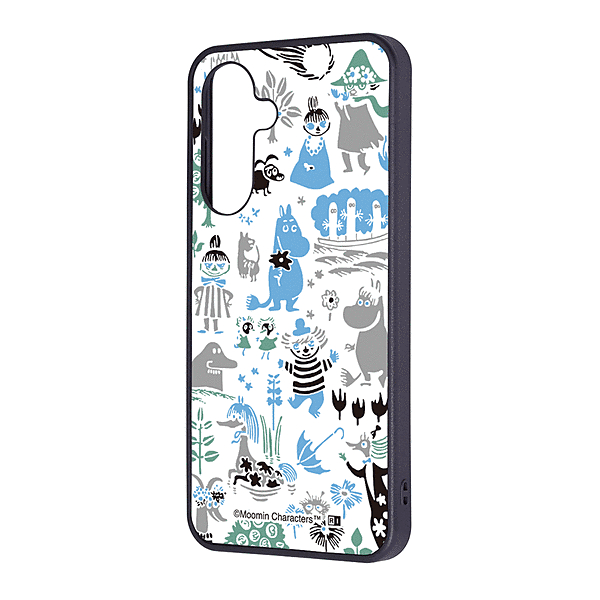 maru 衝撃吸収 バンパー ハイブリッドケース/ムーミン/パターン_2