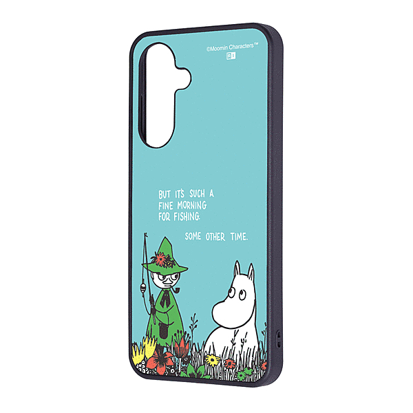 maru 衝撃吸収 バンパー ハイブリッドケース/ムーミン&スナフキン