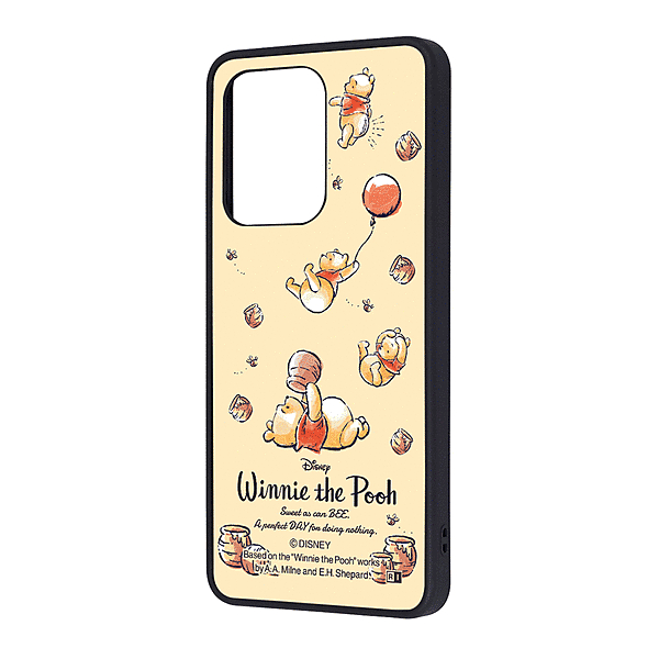 maru 衝撃吸収 バンパー ハイブリッドケース/プーさんとはちみつ