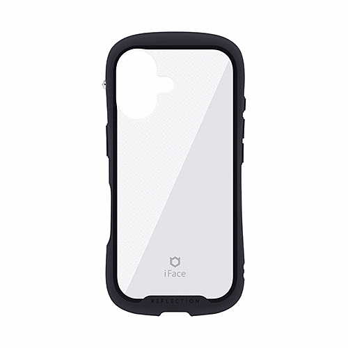 強化ガラスクリアケース(ブラック)