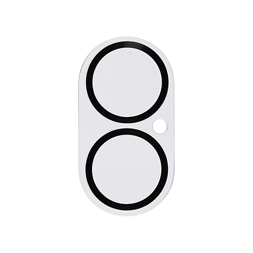 強化ガラス カメラレンズ(メタルブラック)